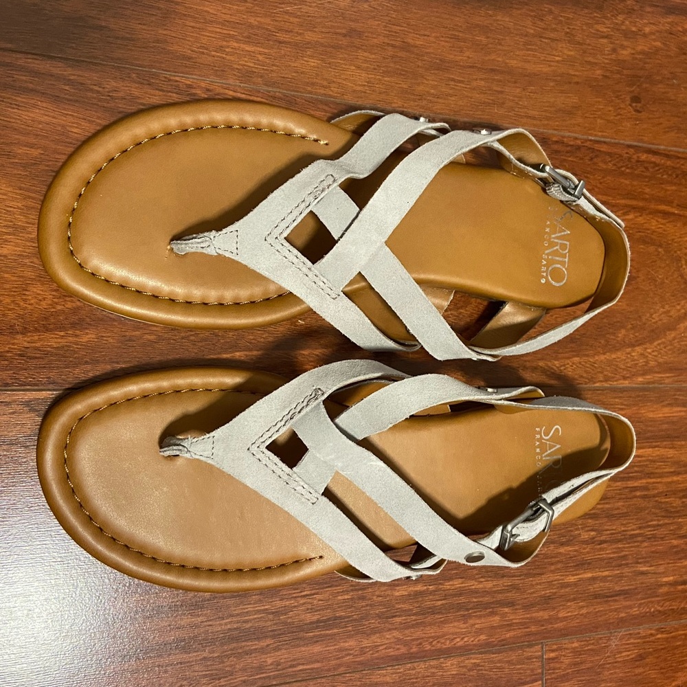 Franco Sarto Gretchen sandals.